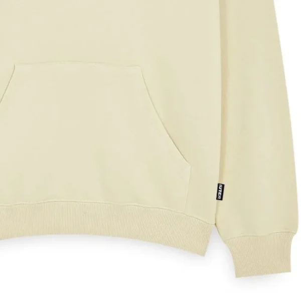 IUTER felpa con cappuccio uomo Souls hoodie cream - immagine 5