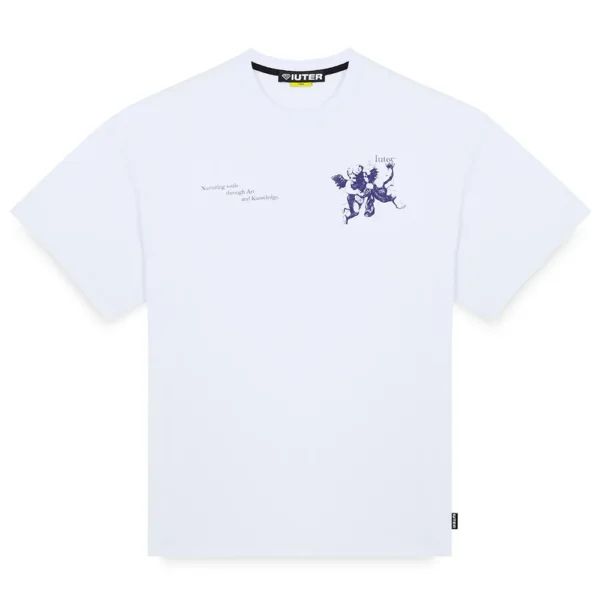 IUTER t-shirt souls tee maglia uomo white - immagine 2