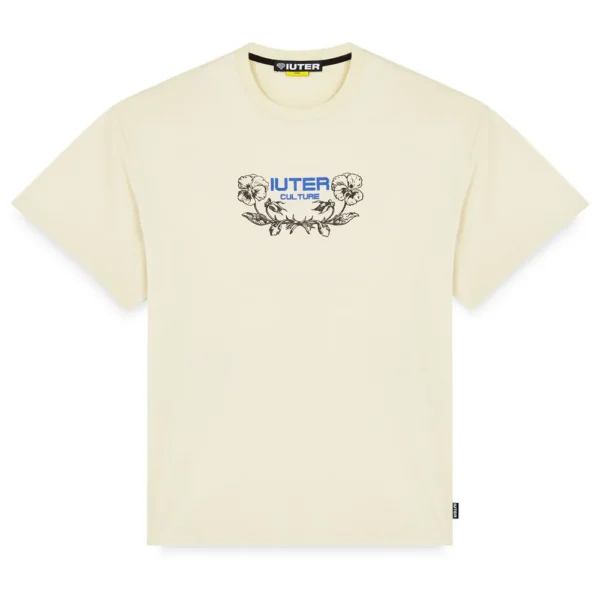 IUTER t-shirt CULTURE tee maglia uomo cream