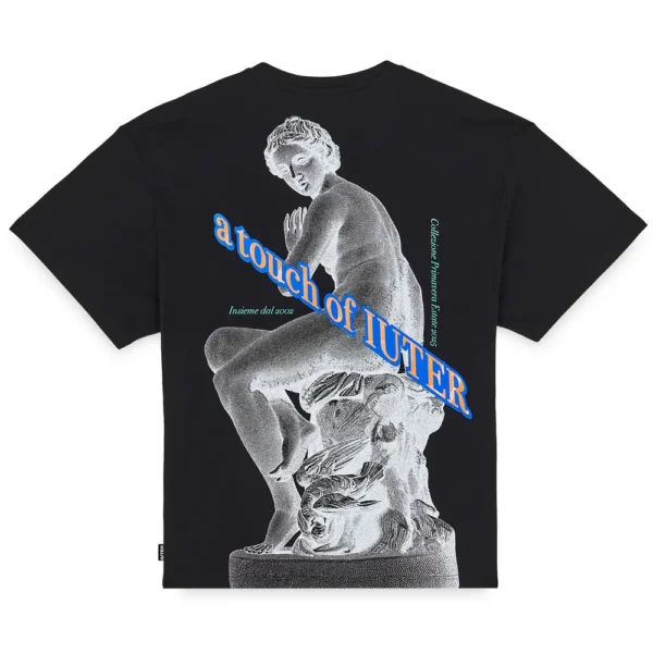 IUTER t-shirt Nymph tee maglia uomo black
