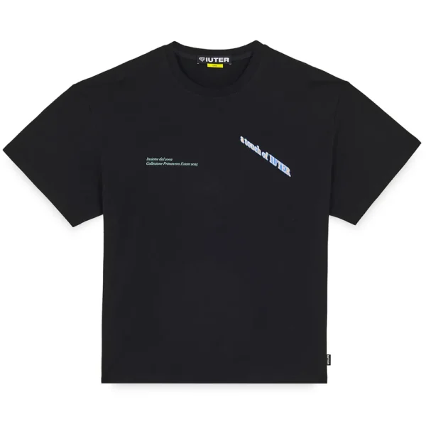 IUTER t-shirt Nymph tee maglia uomo black - immagine 2