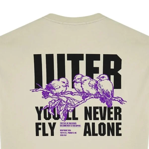 IUTER t-shirt Never alone tee maglia uomo ice - immagine 3