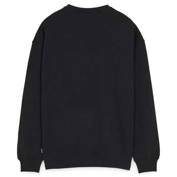 IUTER FELPA GIROCOLLO Souls crewneck black - immagine 2