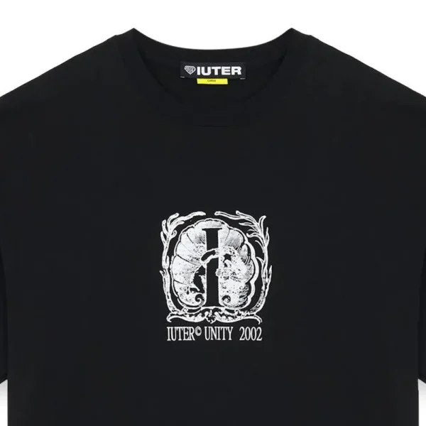 IUTER t-shirt Mith tee maglia uomo black - immagine 4