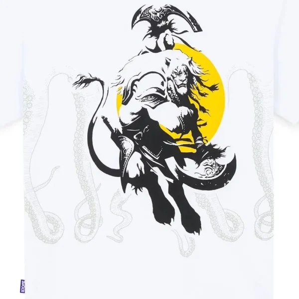 OCTOPUS BRAND T-shirt x Magic: The Gathering Octopus Ajani Tee BOX FIT - immagine 3