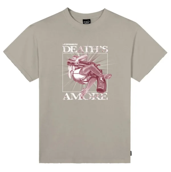 PROPAGANDA t-shirt maglia uomo death's amore tee sabbia