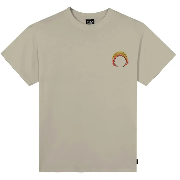 PROPAGANDA t-shirt maglia uomo triangle eyeball tee sand - immagine 2