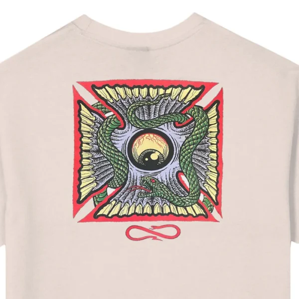 PROPAGANDA t-shirt maglia uomo War tee sand - immagine 3