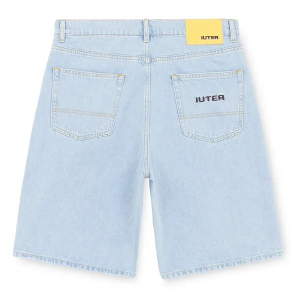 IUTER jeans Short denim loose light blue