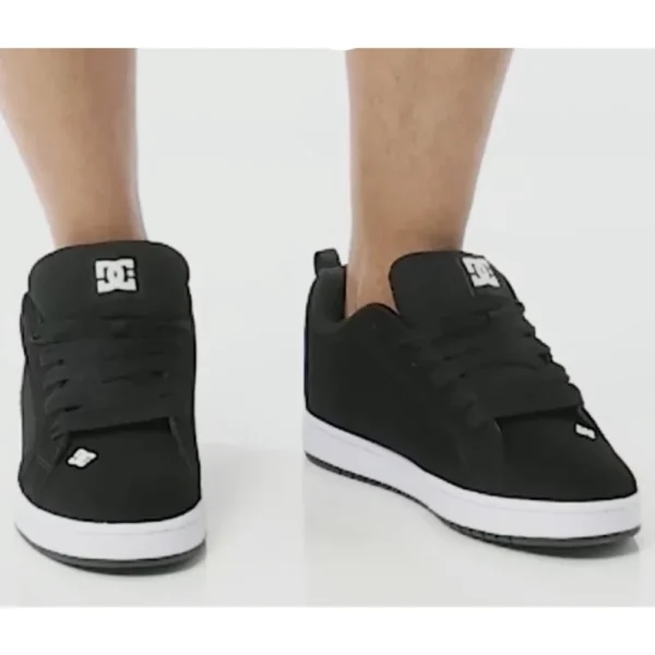 DC Shoes Graffik scarpe sportive black white - immagine 7