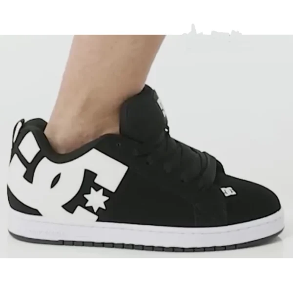 DC Shoes Graffik scarpe sportive black white - immagine 6