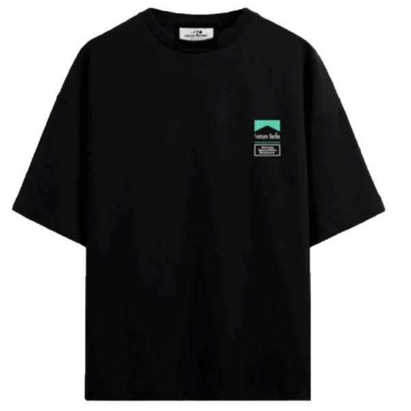 VERTERE BERLIN t-shirt Cig box tee maglia uomo - black - immagine 2