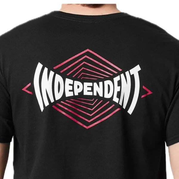 INDEPENDENT t-shirt vertigo span maglia uomo black - immagine 3