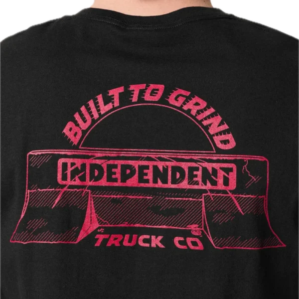 INDEPENDENT t-shirt bar-rier maglia uomo black - immagine 3