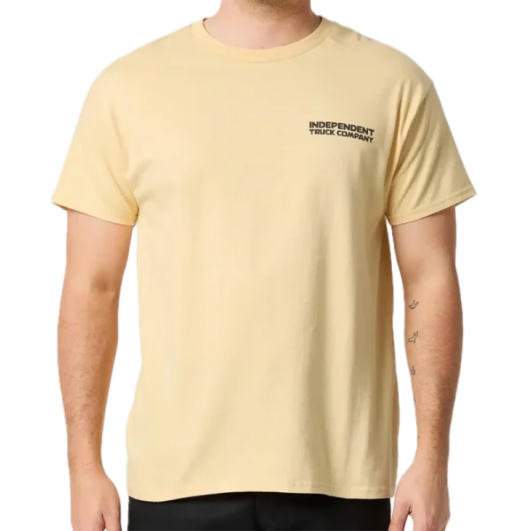 INDEPENDENT t-shirt ITC sith maglia uomo vintage gold - immagine 2