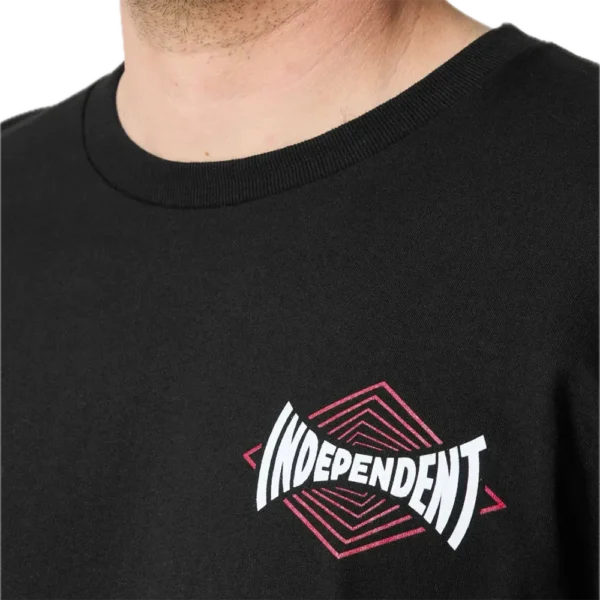 INDEPENDENT t-shirt vertigo span maglia uomo black - immagine 4