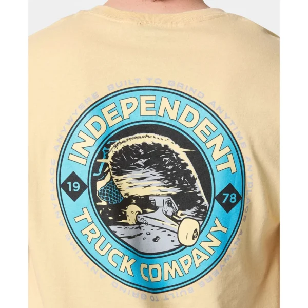 INDEPENDENT t-shirt ITC sith maglia uomo vintage gold - immagine 3
