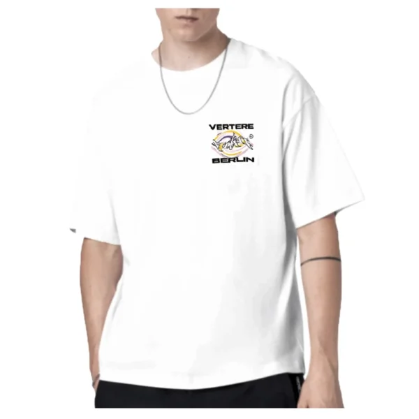 VERTERE BERLIN t-shirt Hypno box tee maglia uomo - white - immagine 2
