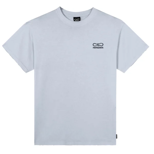PROPAGANDA t-shirt logo embroidery maglia uomo tee ice
