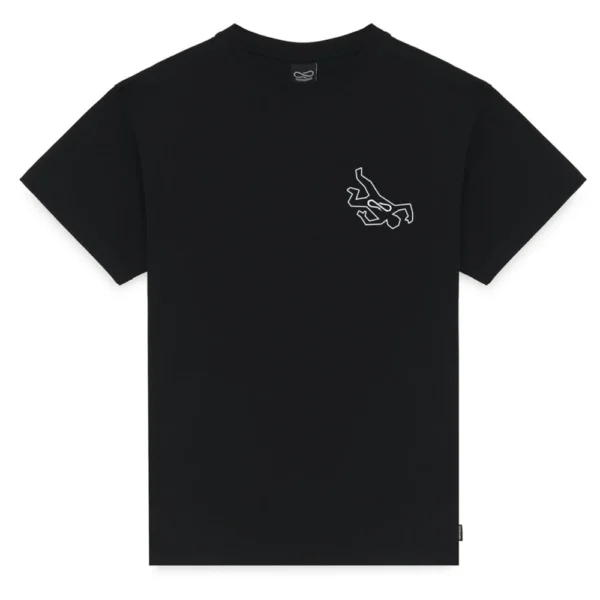 PROPAGANDA t-shirt maglia uomo local tee nero - immagine 2