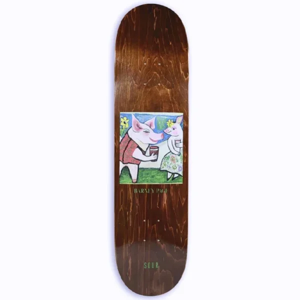 SKATEBOARD COMPLETO DA ASSEMBLARE CON KIT BIRDHOUSE & TAVOLA Sour 8.125" e stickers - immagine 2