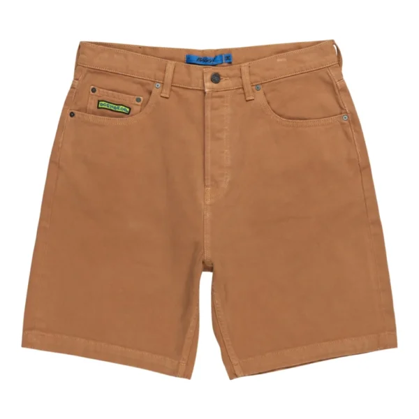 DC baggy jeans short worker jeans corti baggy chipmunk overdye - immagine 8