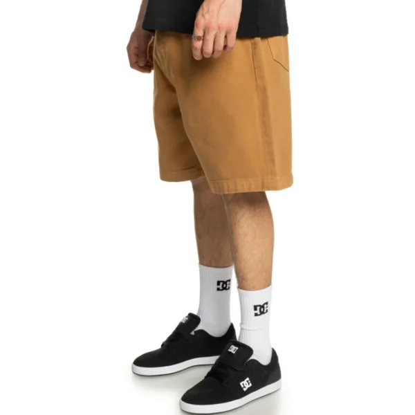 DC baggy jeans short worker jeans corti baggy chipmunk overdye - immagine 2