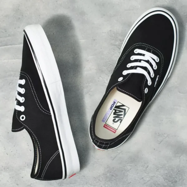 VANS AUTHENTIC PRO SKATE BLACK WHITE - immagine 5
