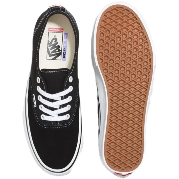 VANS AUTHENTIC PRO SKATE BLACK WHITE - immagine 4