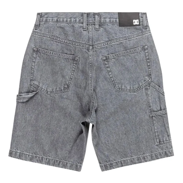DC baggy jeans short carpenter jeans corti baggy medium grey - immagine 5