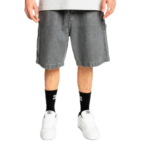 DC baggy jeans short carpenter jeans corti baggy medium grey