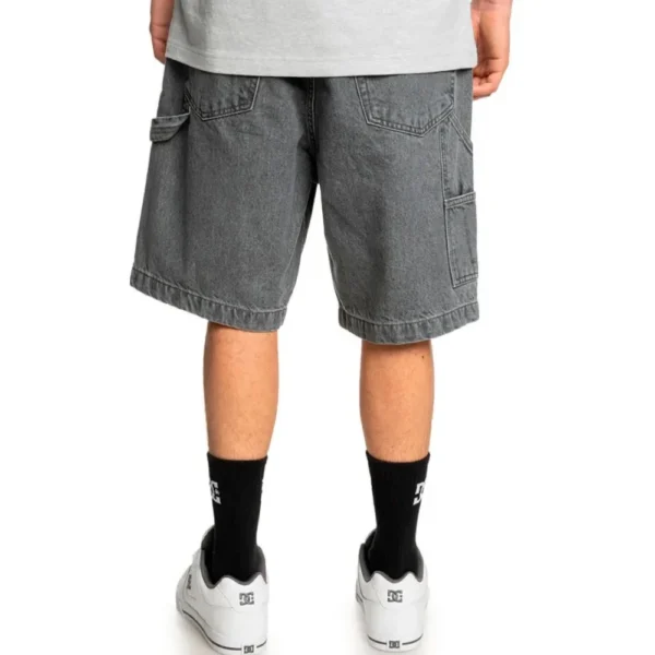 DC baggy jeans short carpenter jeans corti baggy medium grey - immagine 2