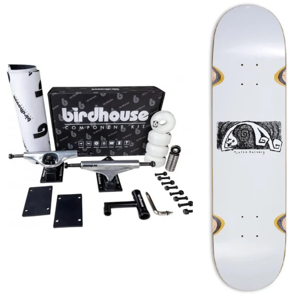 SKATEBOARD Professionale DA ASSEMBLARE CON KIT BIRDHOUSE & TAVOLA POLAR WW 8.25"