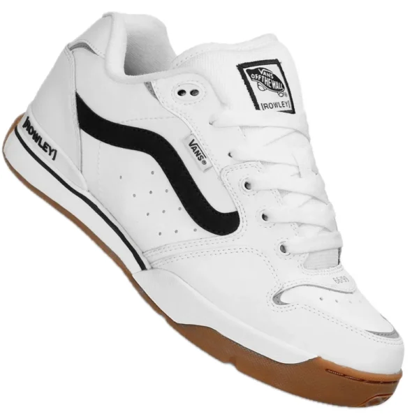 VANS ROWLEY XLT scarpe skateboard chunky unisex white black 2025 - immagine 2