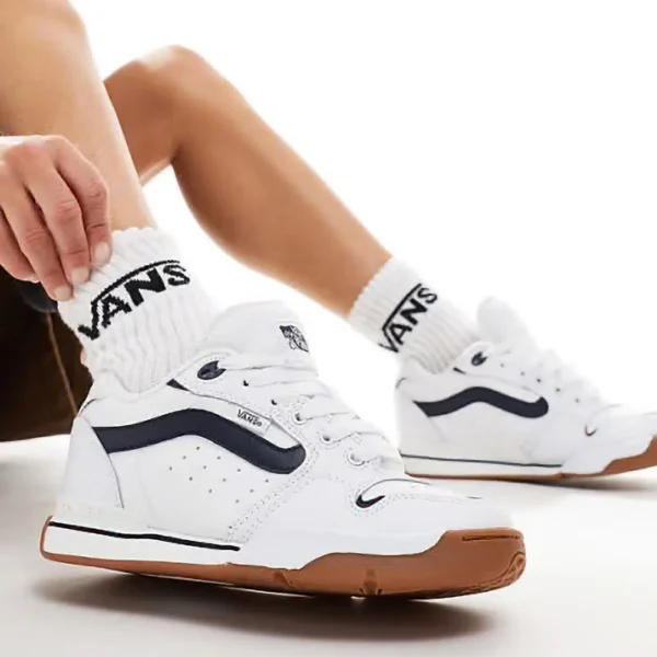 VANS ROWLEY XLT scarpe skateboard chunky unisex white black 2025 - immagine 3