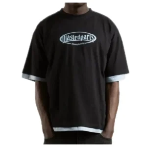 WASTED T-shirt Yard T-nine tee maglia unisex black blue